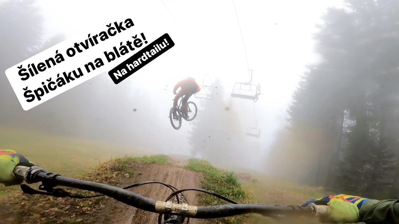 BIKEPARK ŠPIČÁK, šílená otvíračka na blátě!
