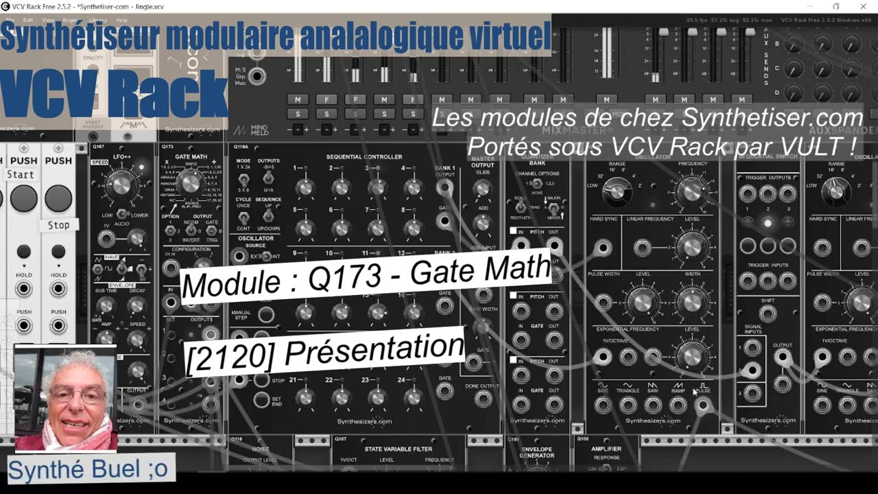 VCV Rack - [2120] Q173 - Gate Math - Présentation