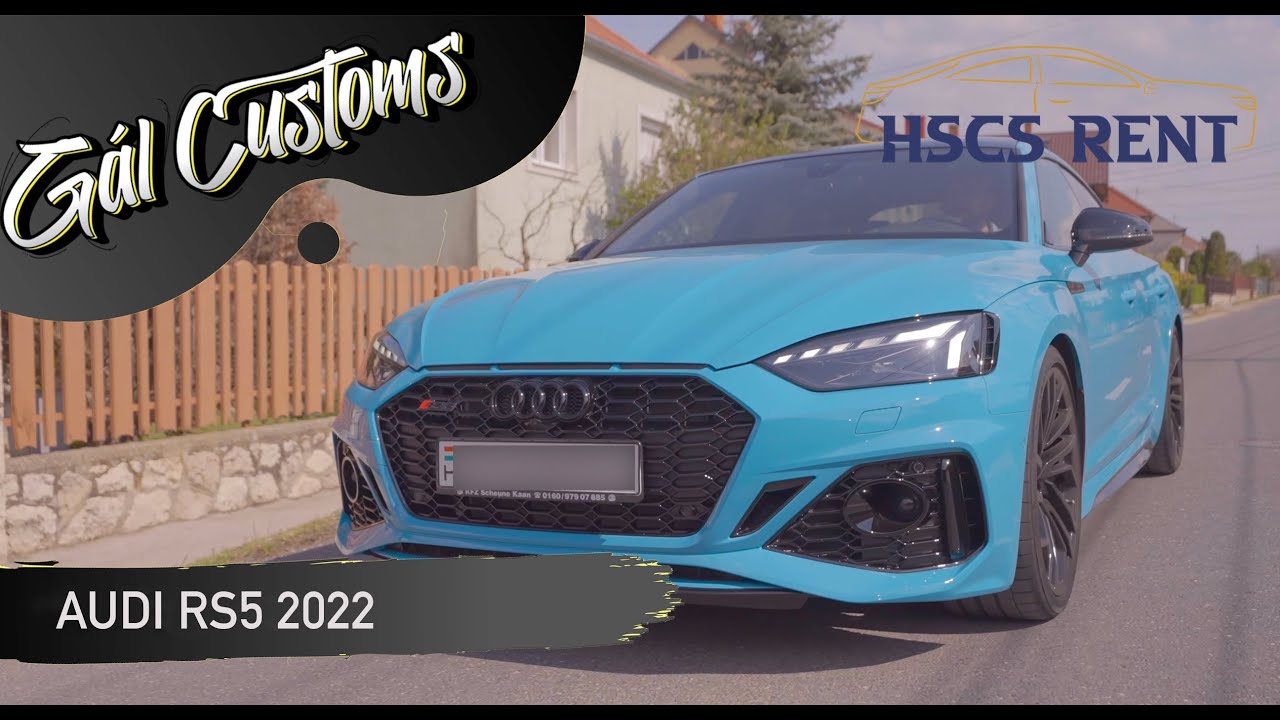 Egyediség mindenek felett!  | Audi RS5 | V6 444Le 2022 | Gál Customs