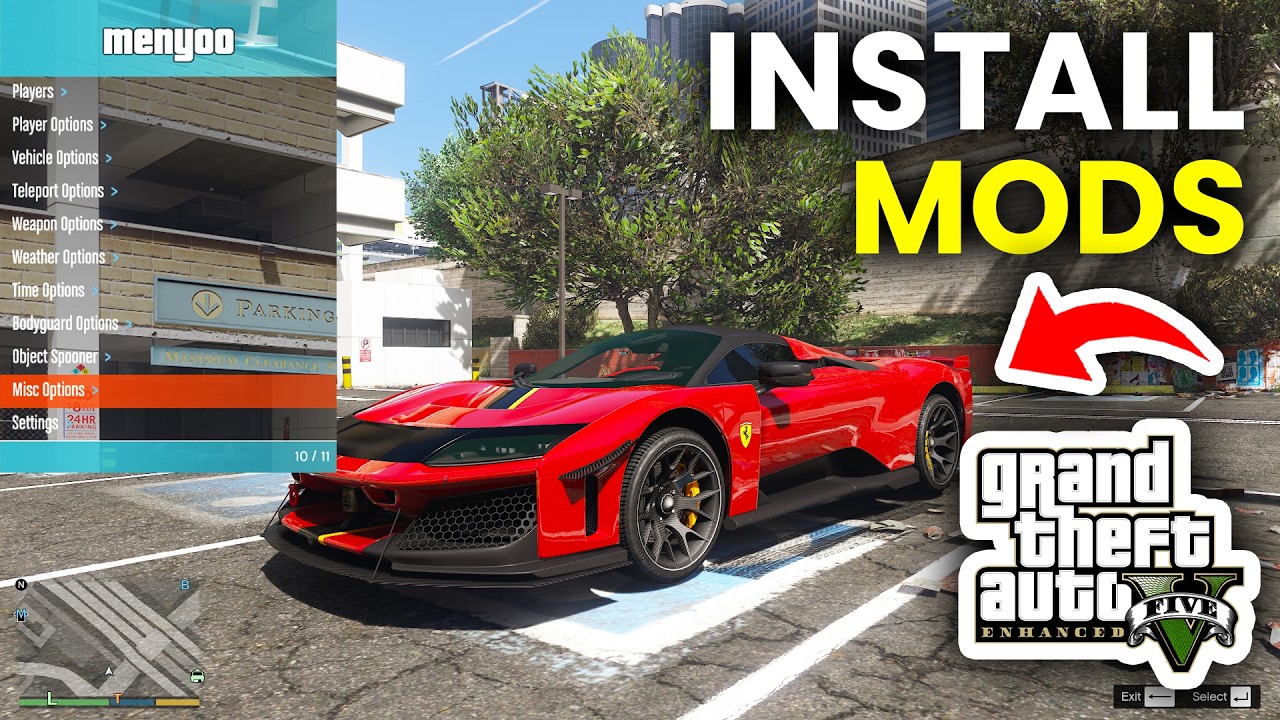 How To Install Mods In GTA 5 Enhanced PC - Tutorial