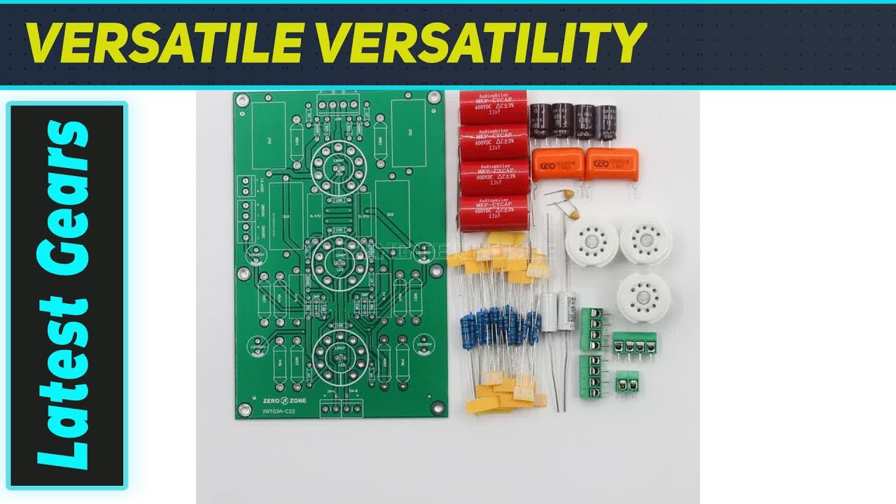 Essential 12AX7 Tube Preamp Board for HiFi Audio