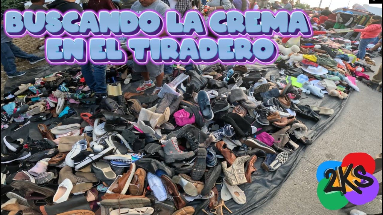 Buscando tenis en el tiradero del barrio | ASMR | Caminando por el tianguis |