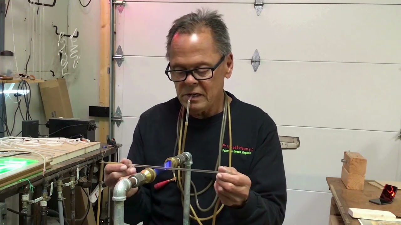 How Neon Signs Are Made: Bending and Bombarding