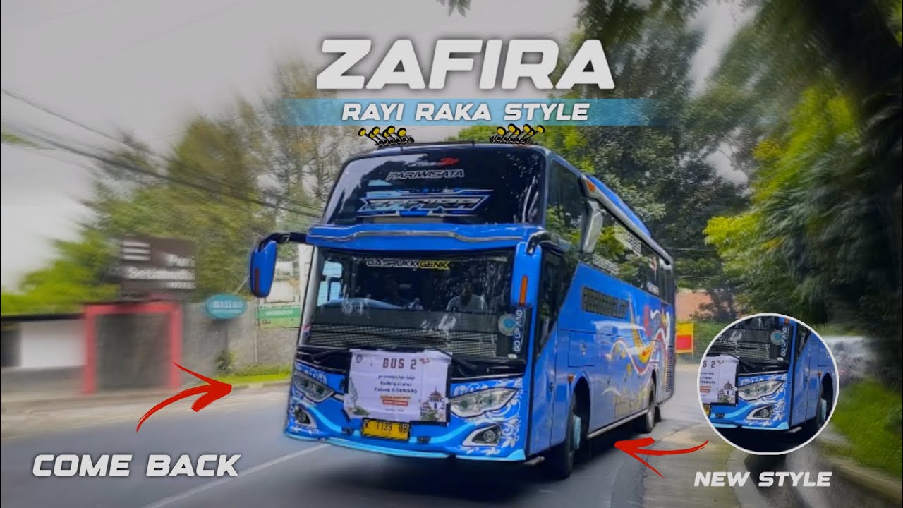 PESONA BIS BANDUNG SELATAN RAYI RAKA STYLE‼️NEW ZAFIRA REBORN || FULL TELOLET BASURI TERBARU