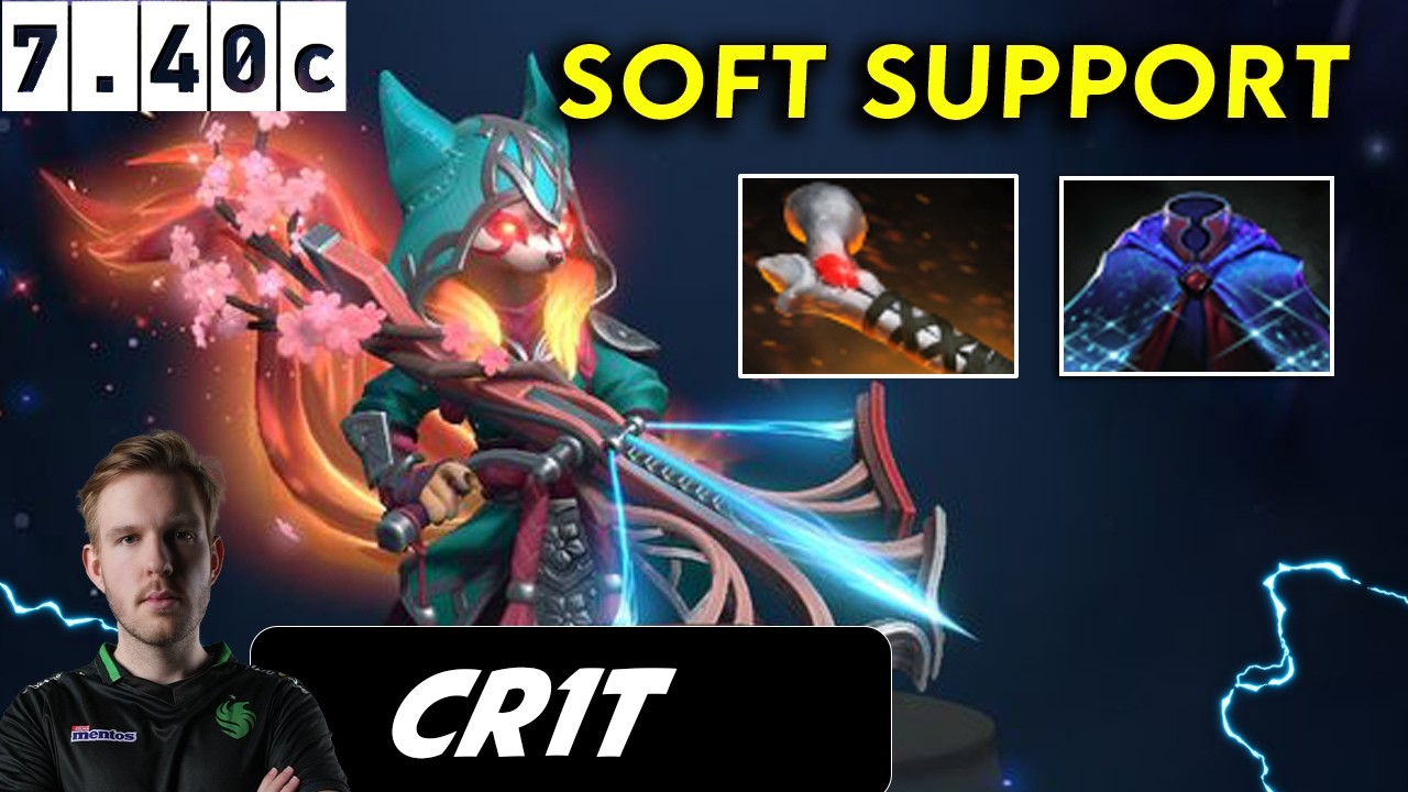 Cr1t Hoodwink Soft Support - Patch 7.40c Pro Player Full Gameplay