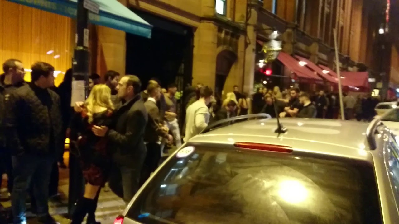 Mad Friday scuffle outside Revolucion de Cuba
