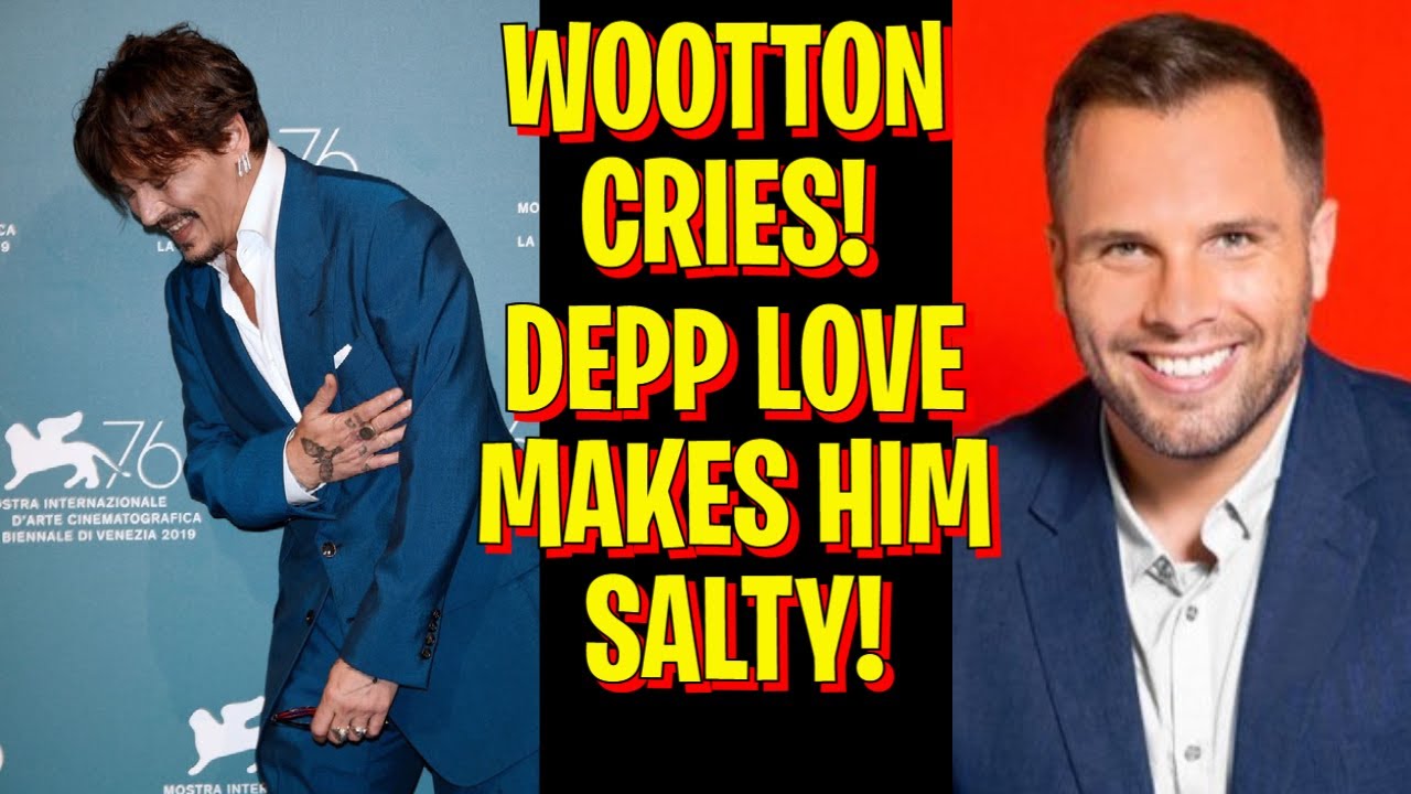 Wootton salty on air over Depp! Shows how much of a hypocrite he is!