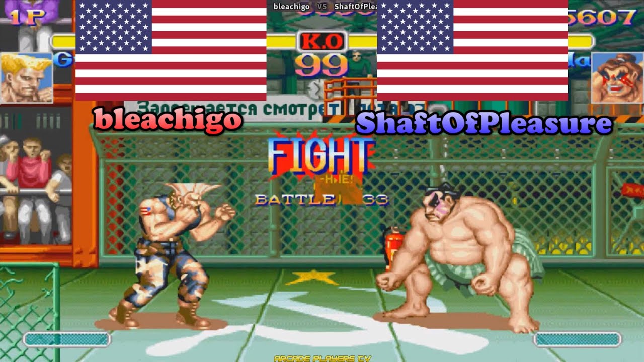 Super Street Fighter 2 Turbo ➤ bleachigo (Usa) vs ShaftOfPleasure (Usa) 슈퍼 스트리트 파이터 2 터보