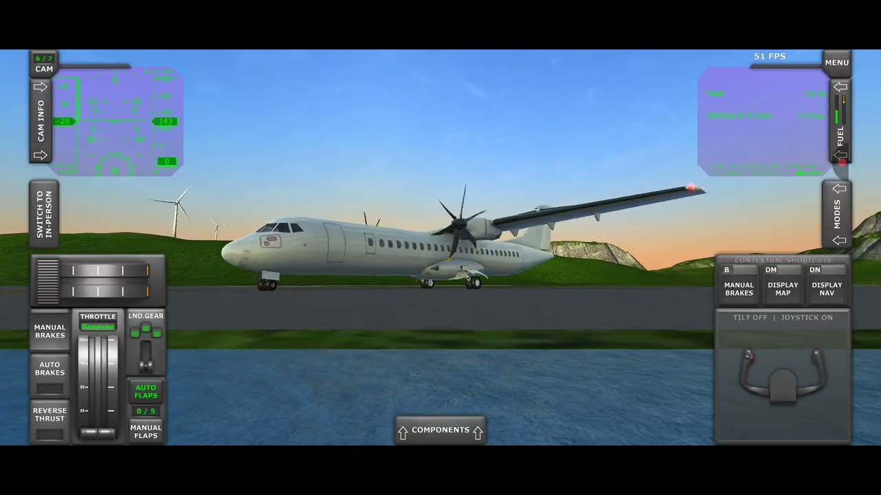 TURBOPROP FLİGHT SİMULATOR indiriş kaldırış #keşfet 
