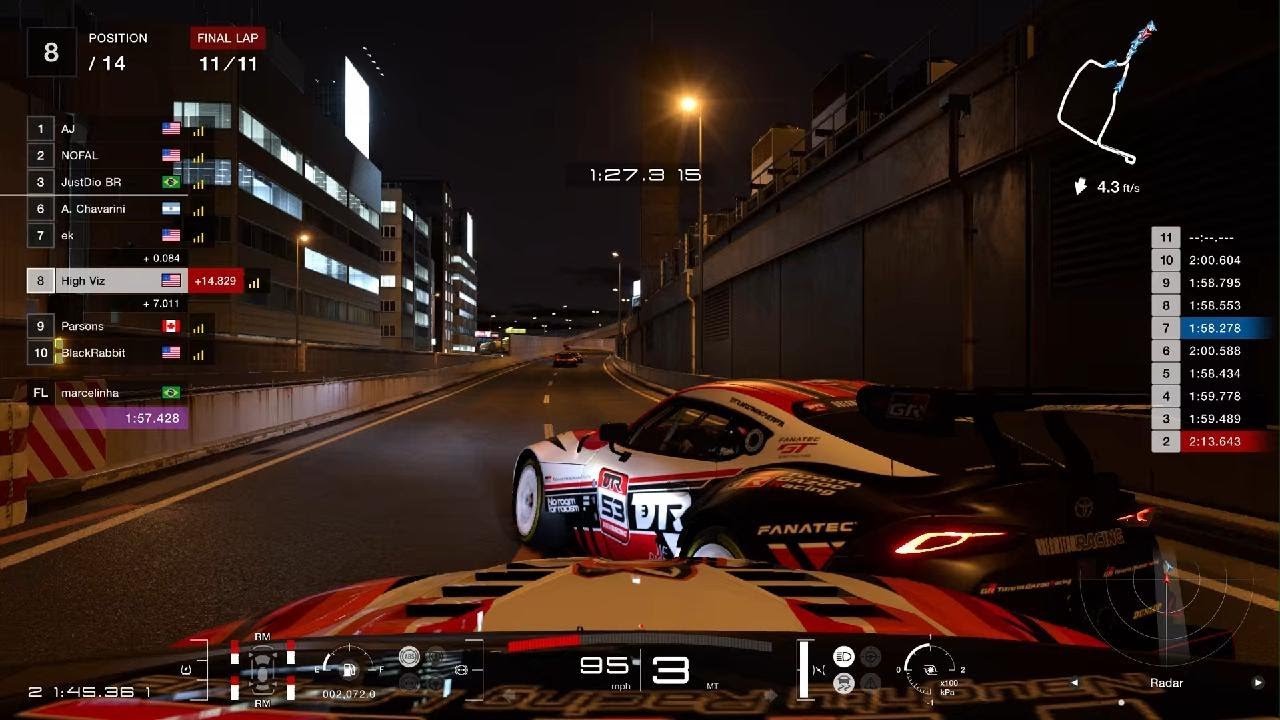 Gran Turismo 7 | Toyko Expressway South | Supra GR.3 | 1/9/26 | Dirty Driving