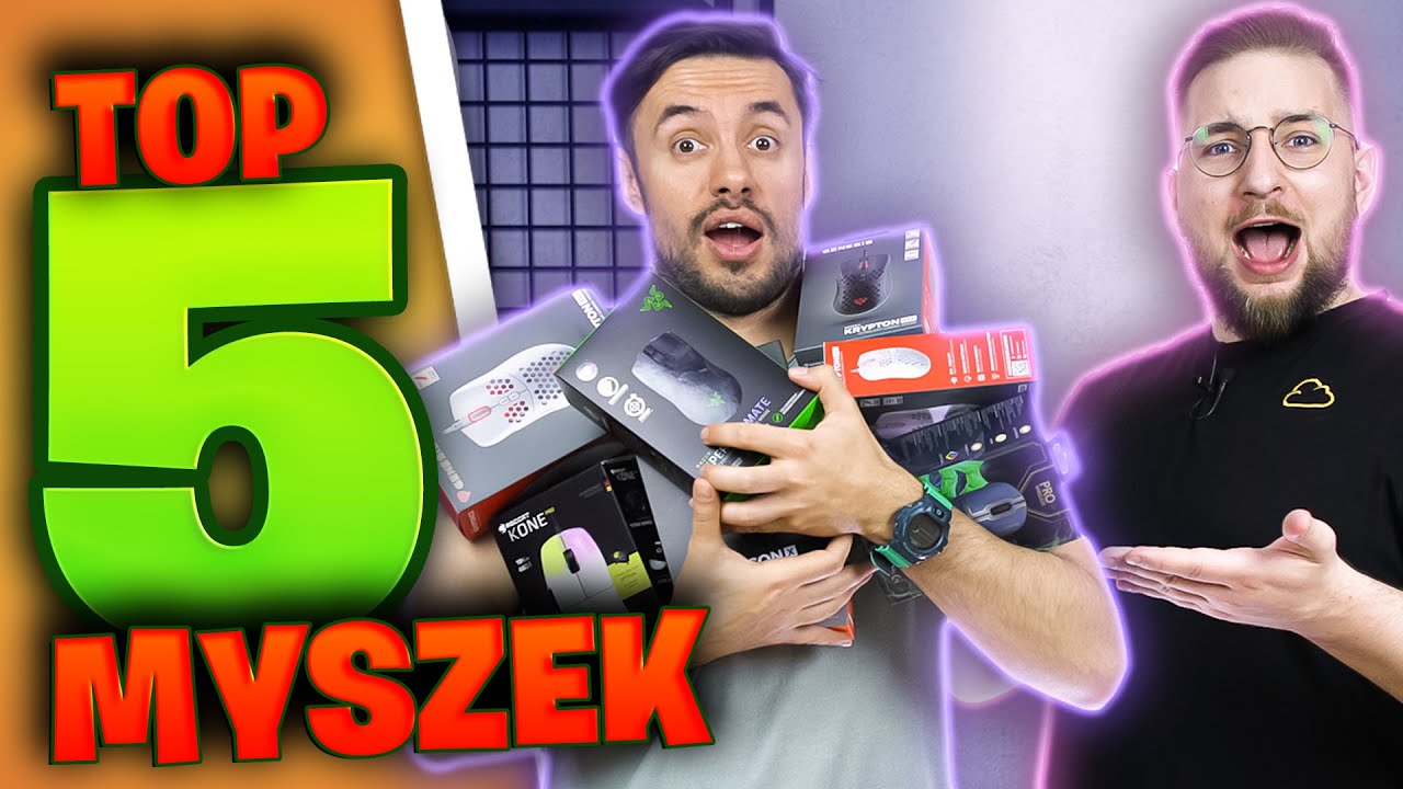 TOP 5 MYSZEK GAMINGOWYCH - jaką wybrać?
