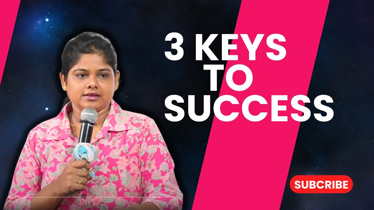 3 Keys To Success | Konkani Residential Retreat | Day 4 | Session 1| 6th June 2024