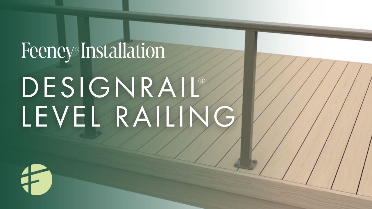 DesignRail® Level Railing with CableRail