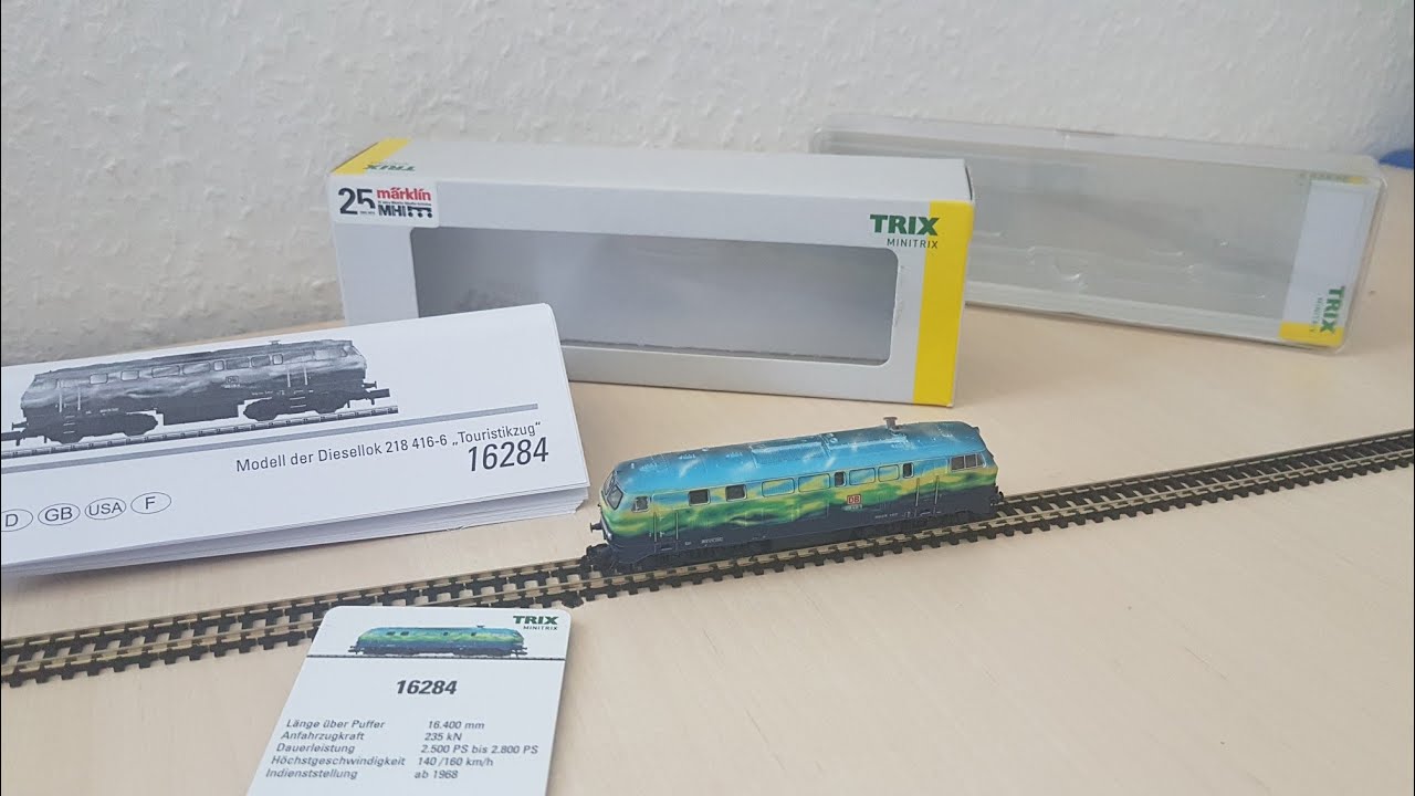 Minitrix Diesellok Br. 218 DB (16284)