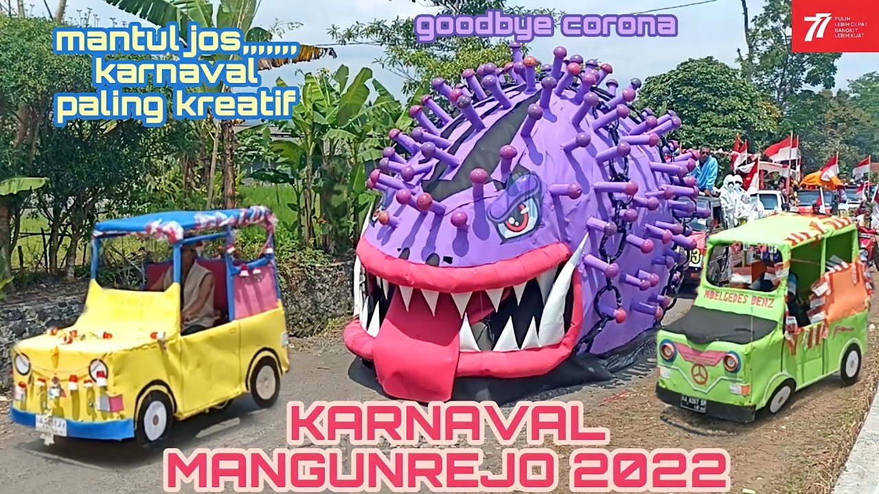 KARNAVAL DS MANGUNREJO KALIKAJAR WONOSOBO 2022 | PAWAI MOBIL HIAS HUT RI KE77 | KIRAB BUDAYA