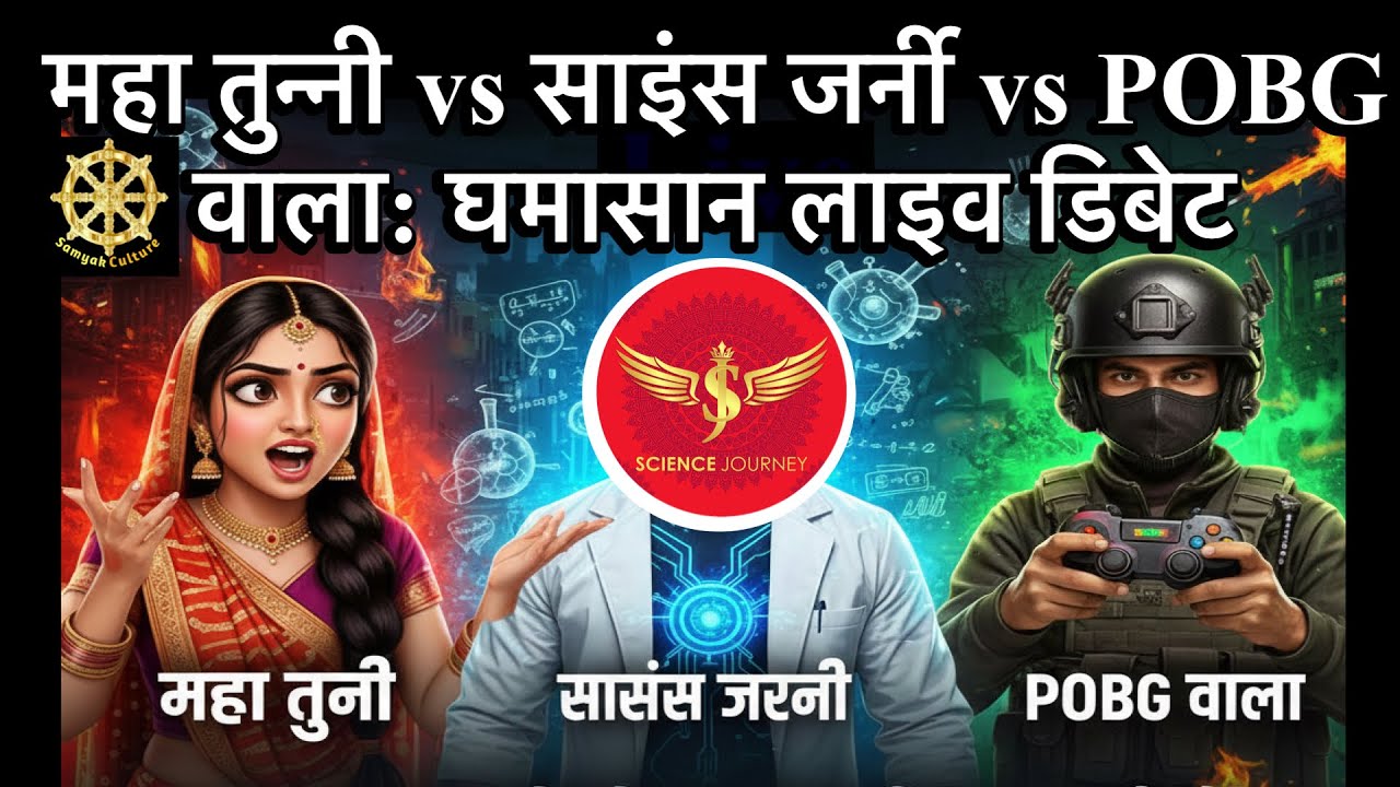 🔥महा तुन्नी vs साइंस जर्नी vs POBG वाला: घमासान लाइव डिबेट – समाज को योगदान देना क्यों है अनिवार्य?🔥