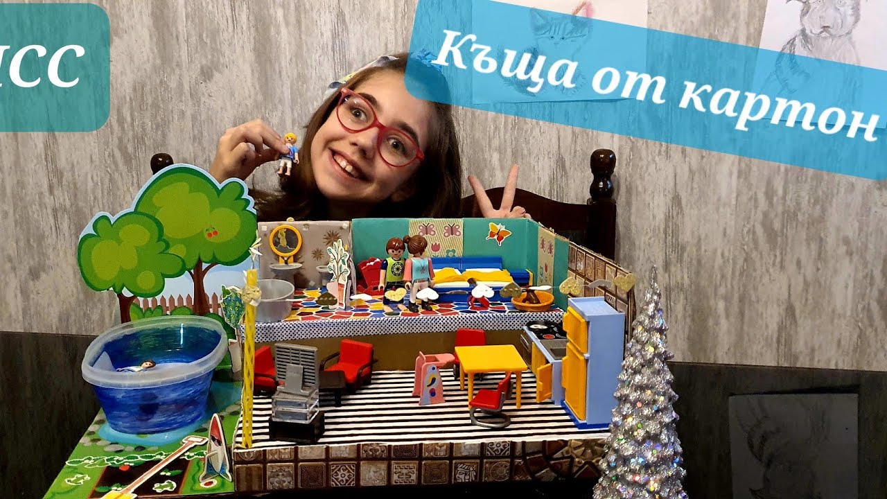 НСС къща от картон
