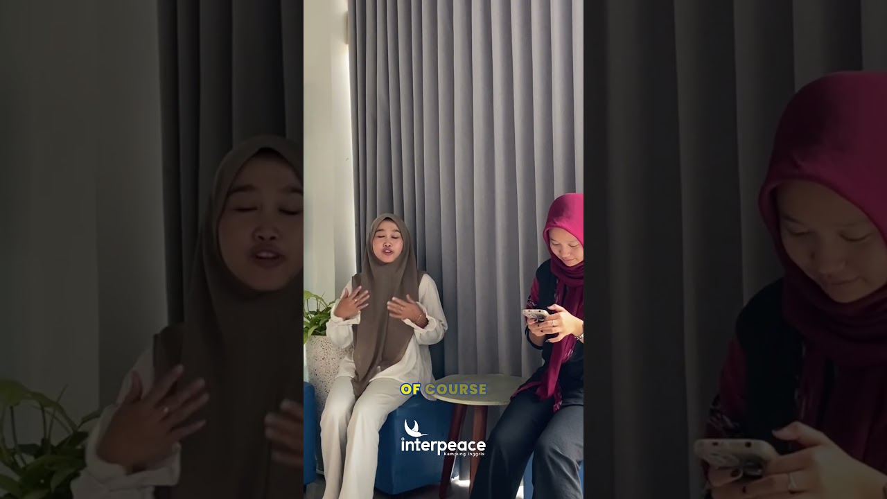 Interpeace Kampung Inggris - We are member Interpeace, of Course we are Jago Speaking!!