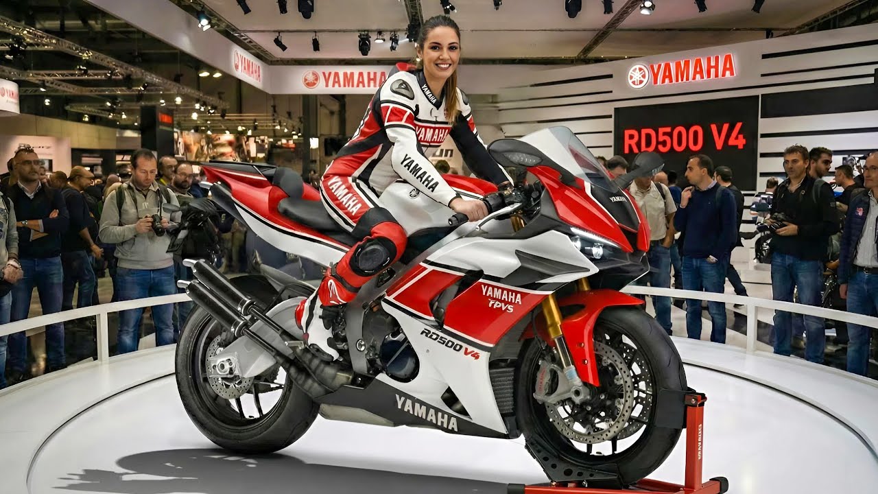 PREZENTACJA NOWEGO MOTOCYKLA YAMAHA RD500 V4 2-SUWOWEGO NA ROK 2026!!