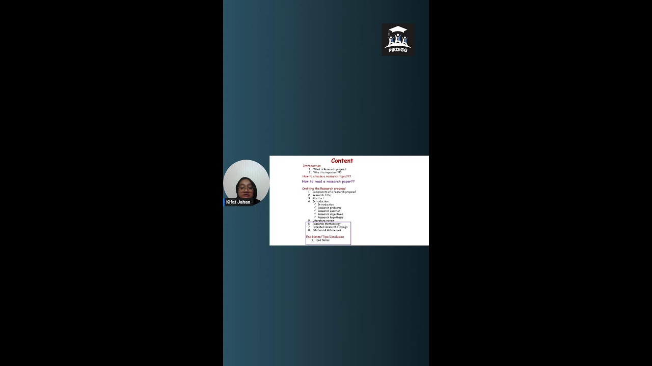 A - Z Guidelines of Research Proposal Writing (Live Class) 📱