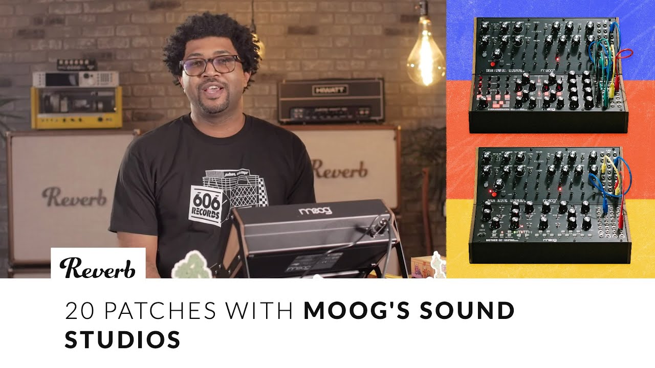 20 патчей от Moog Sound Studios