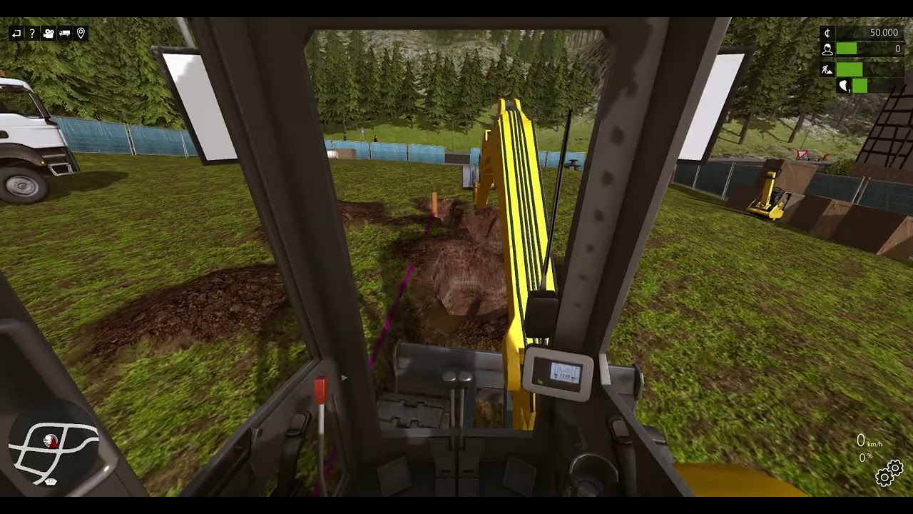 Construction Simulator 2015 -2- I don't understand what I have to do but eventually I finish the job
