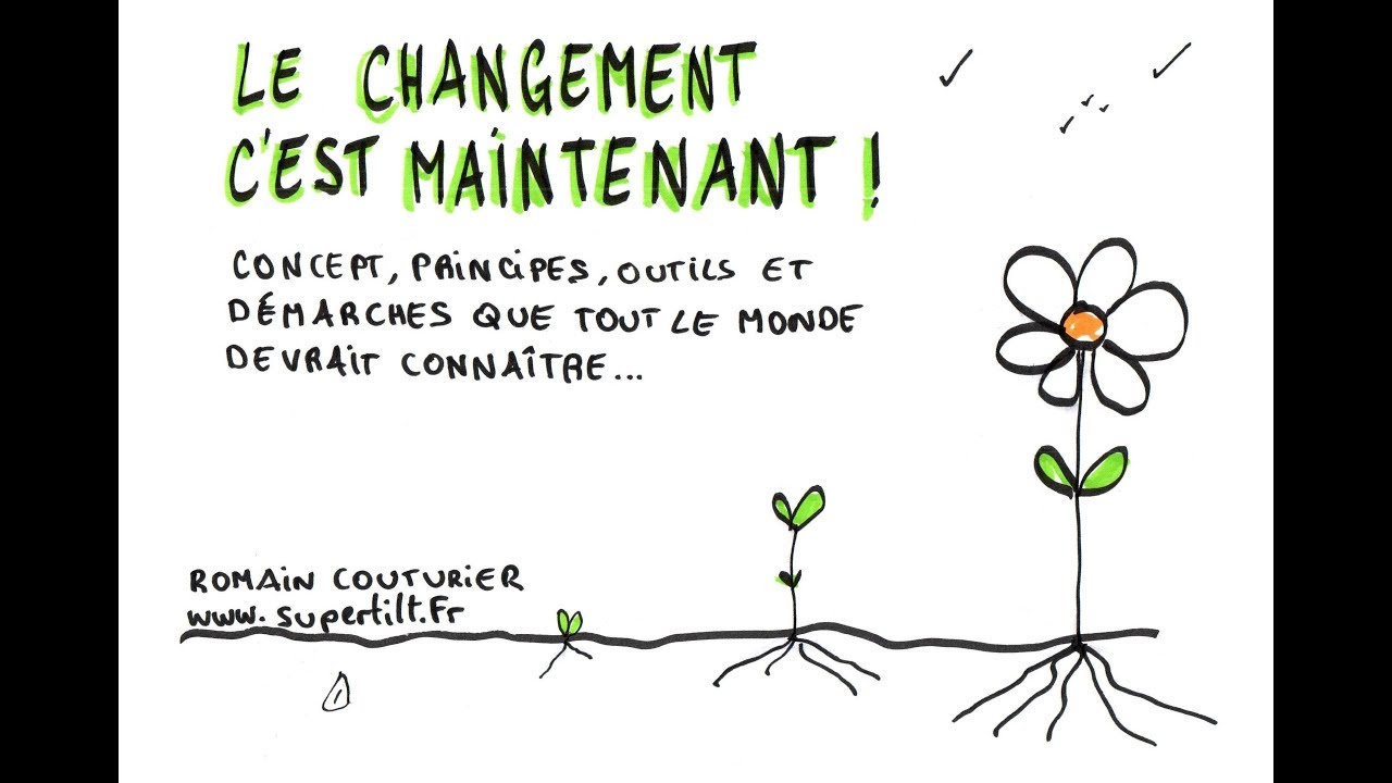 Le changement c'est maintenant, Concepts, principes et démarches que tout le monde devrait connaître