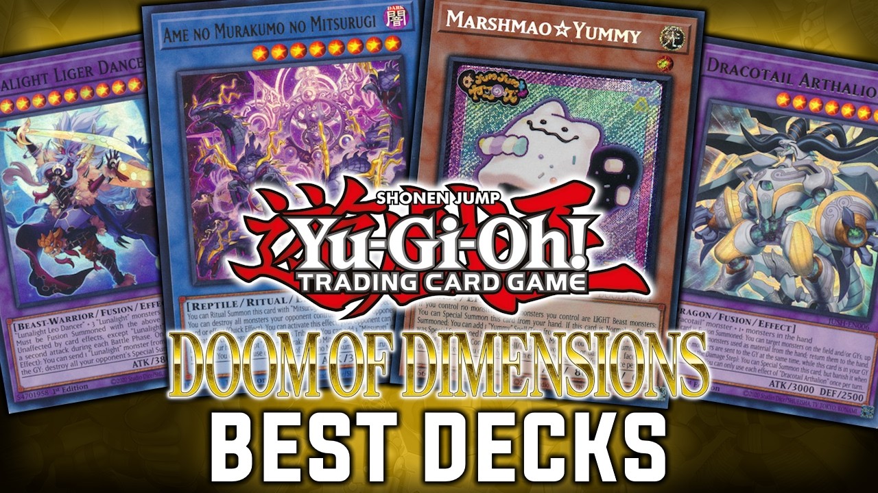 10 лучших метаколод в списке банов Yu-Gi-Oh! TCG POST за октябрь 2025 года (формат DOOD)
