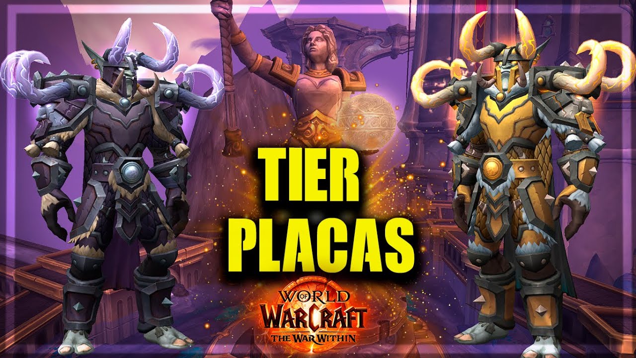 Tier Set Placas The War Within Guerrero, Paladín y Caballero de la Muerte:1 season
