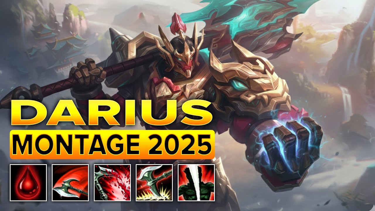 Darius Montage 2025 - High Elo Darius Best Plays
