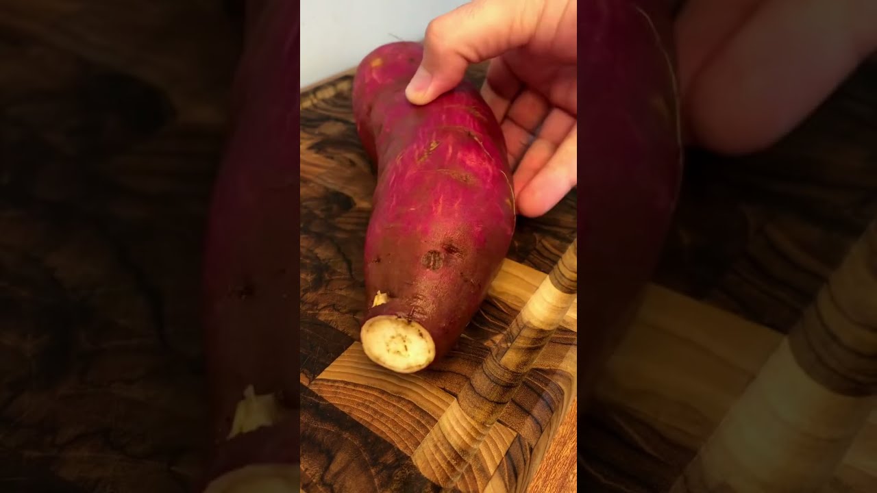 BATATA DOCE FRITA!