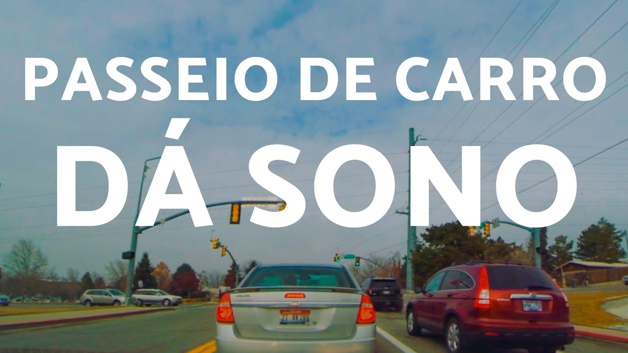 ASMR - Passeio de carro