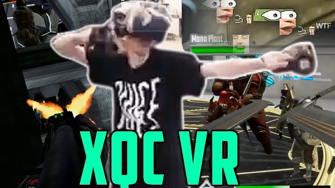 XQC PLAYS VR Swords of Gargantua | Pavlov | Ft. Poke and Moxy | xQcOW