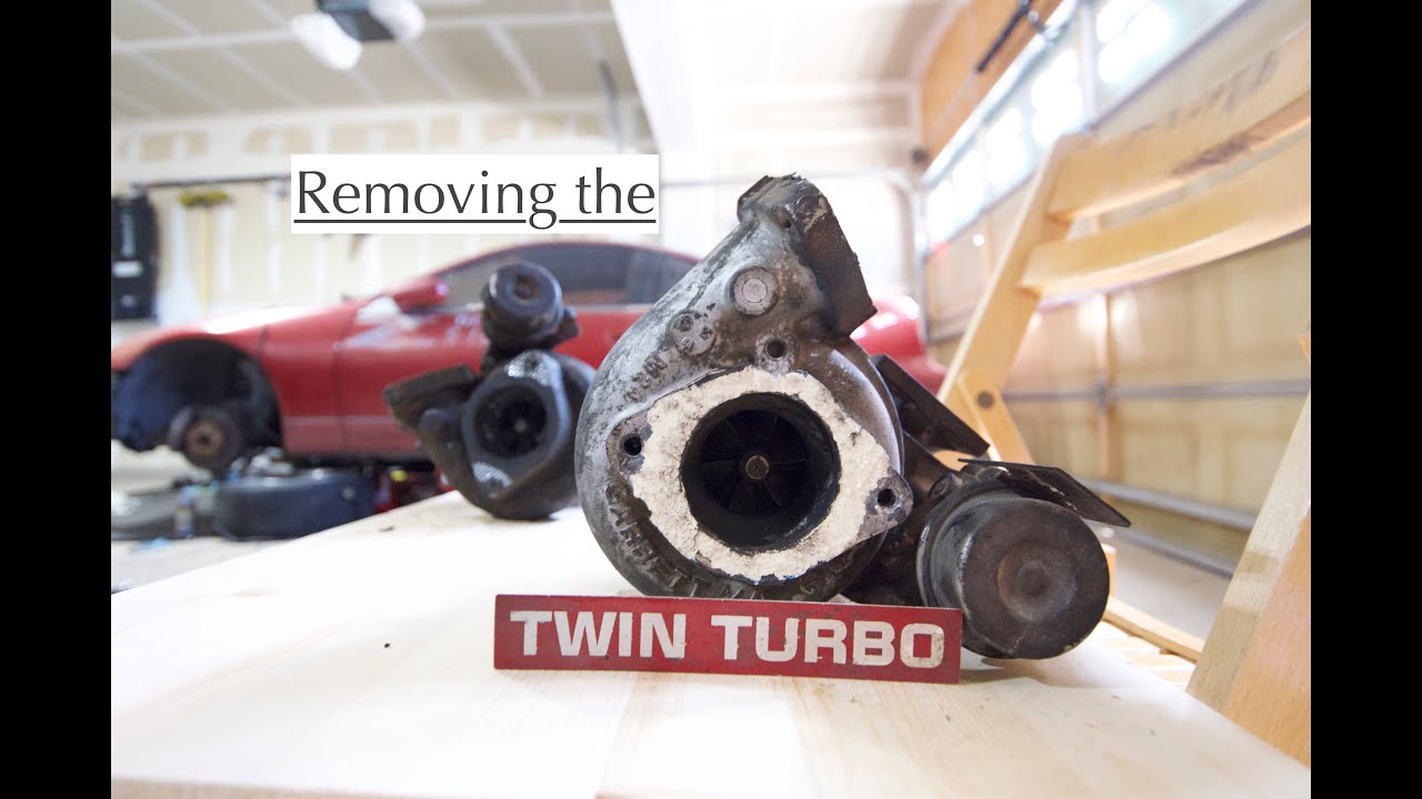 How to remove your twin turbos. Nissan 300zx Z32