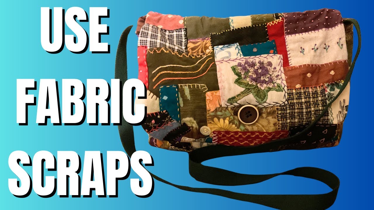 EASY  Victorian crazy patchwork Shoulder Bag