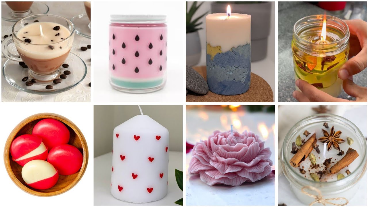 افكار💡لعمل شموع في البيت زيني وعطري بيتك بأقل تكلفة bougies  personnalisé #diy