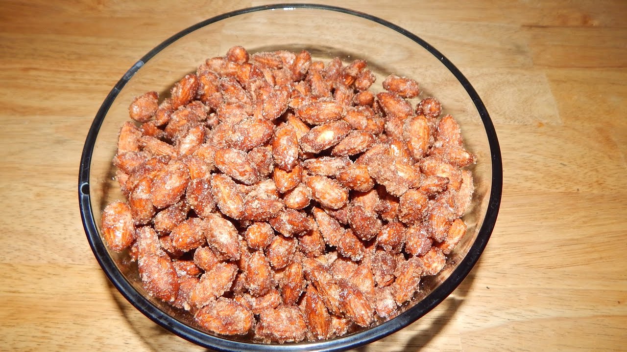 Candied Almonds Recipe - How to Make Glazed Nuts
