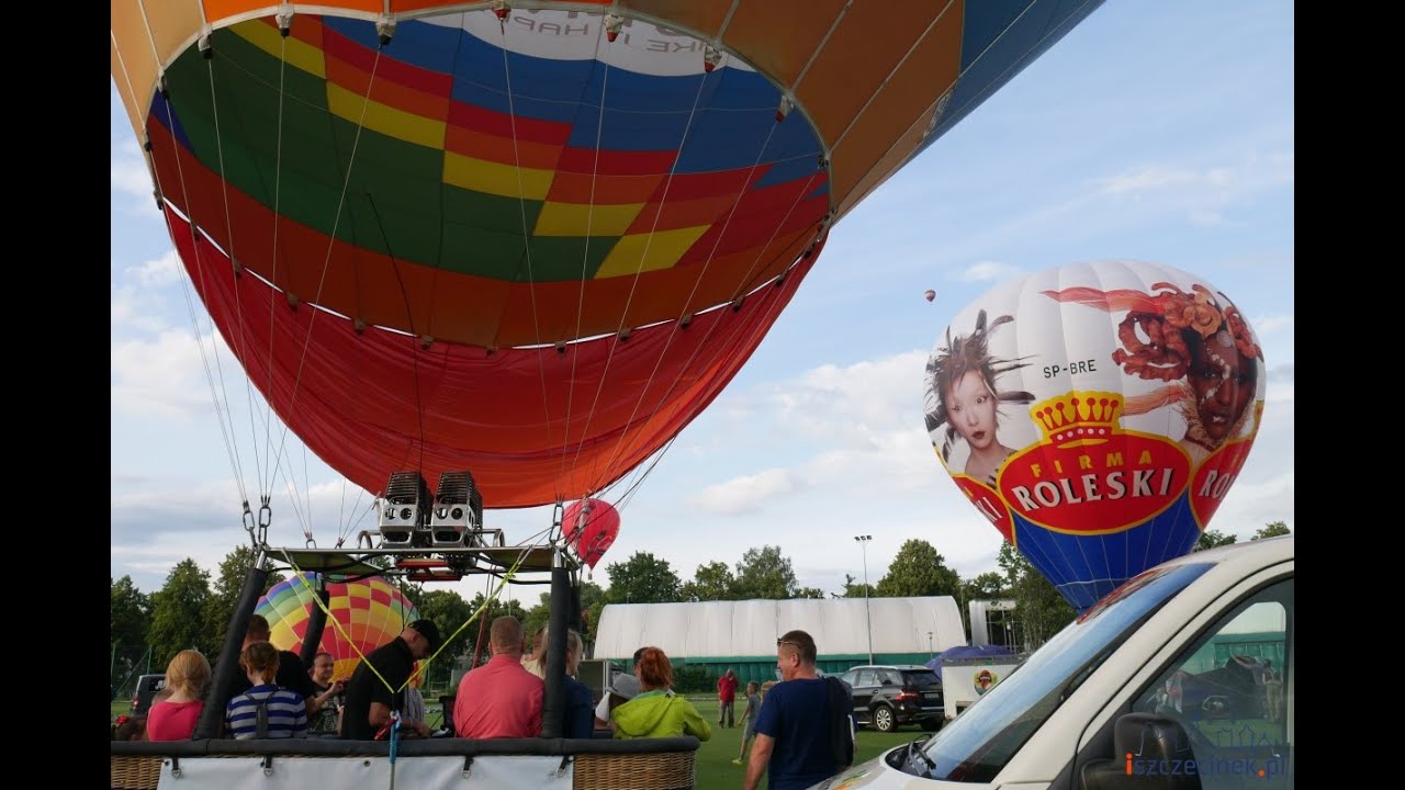 VII Międzynarodowy Festiwal Balonowy w Szczecinku / START i GALA NOCNA