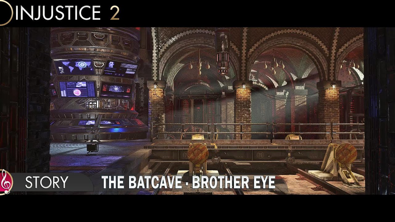 Injustice 2 ™ : The Batcave - Brother Eye - Story (ST)
