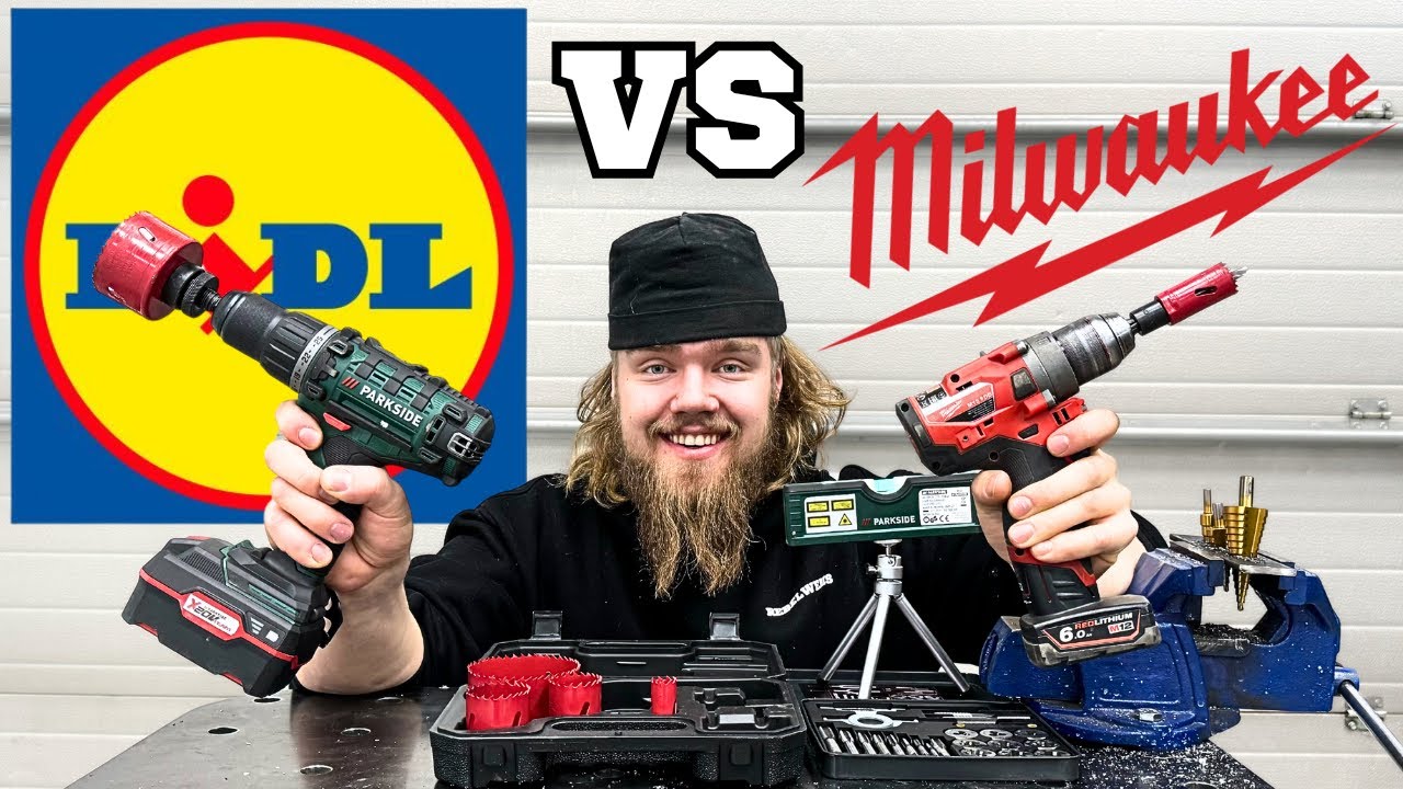 LIDL 20V AKKUPORA JA TYÖKALUT TESTISSÄ, ONKO SURKEITA?