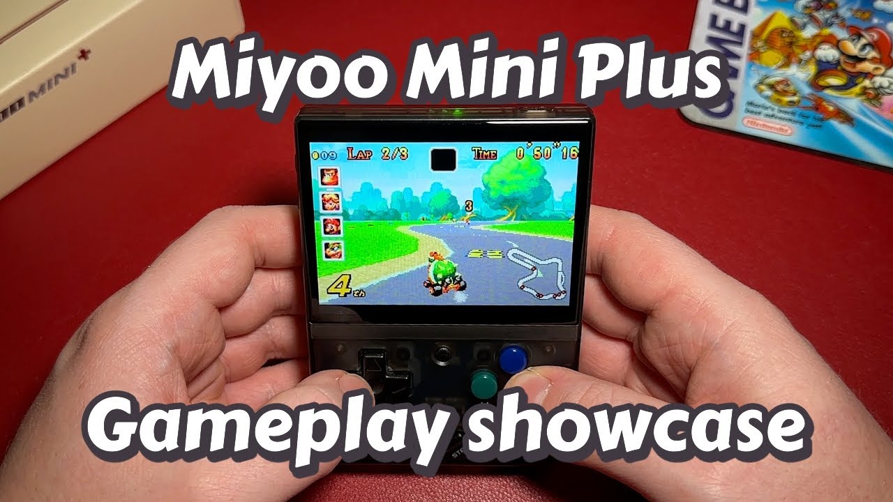 Miyoo Mini Plus Gameplay | 30+ Games | Onion OS V4.2 | PSX, GB, GBC, GBA, NES, SNES, MS, MD