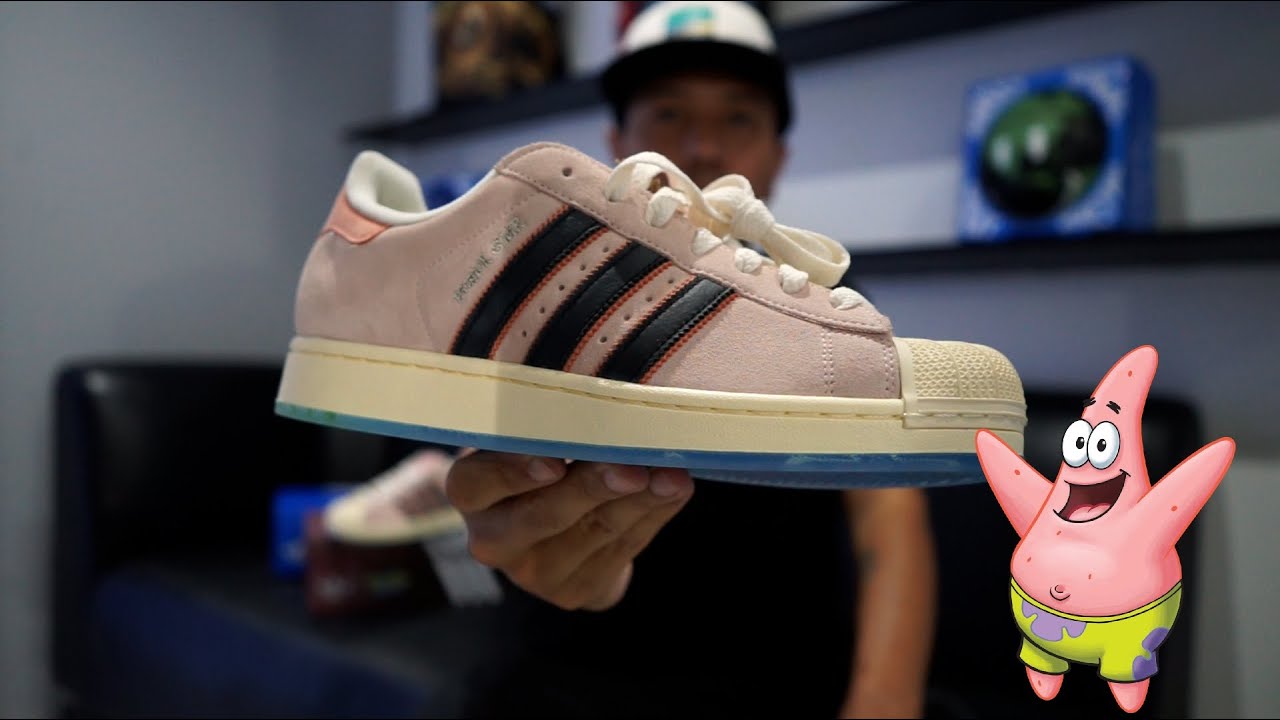 LAS SUPERSTAR EN EL FONDO DEL MAR , ADIDAS X BOB SPONJA