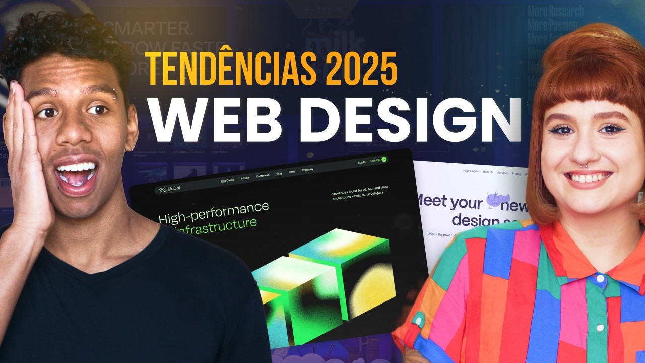 Tendências de Web Design para 2025: As 10 Maiores para Ficar de Olho!💥