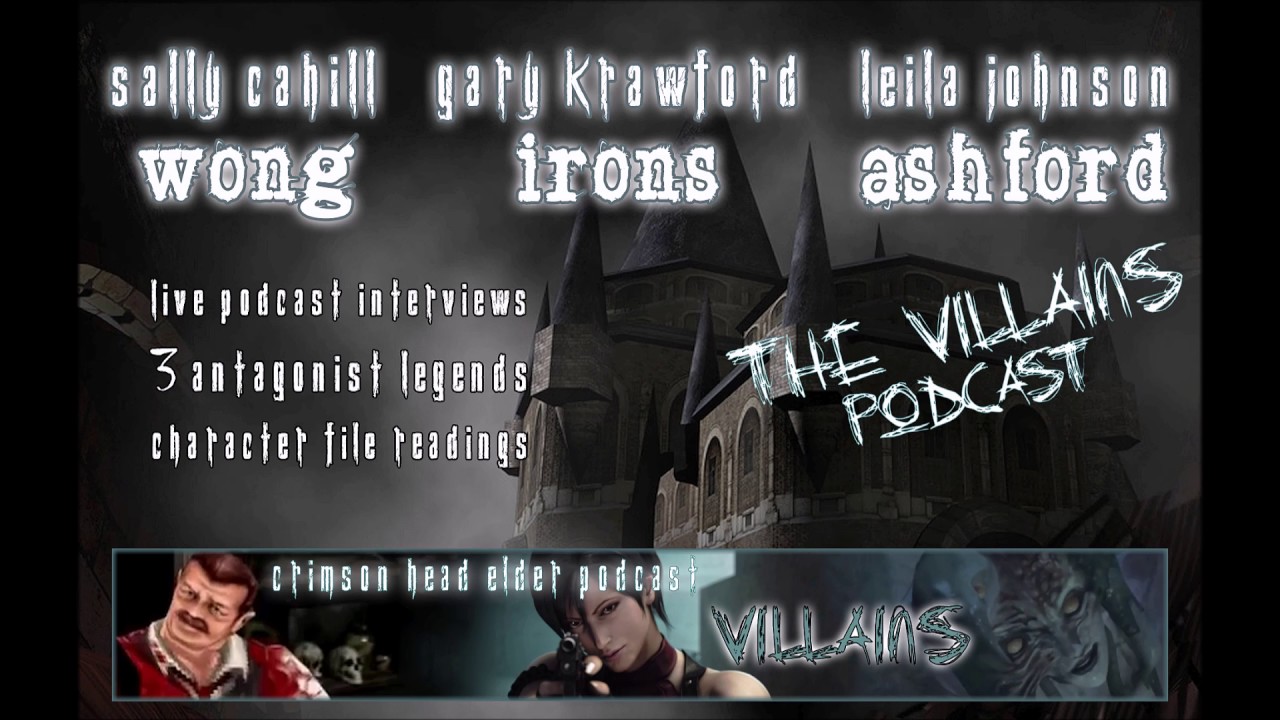 Resident Evil Podcast Sally Cahill, Gary Krawford & Leila Johnson