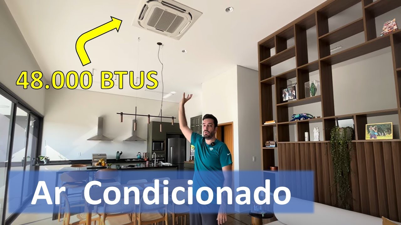 Ar condicionado cassete e split, custos e review!