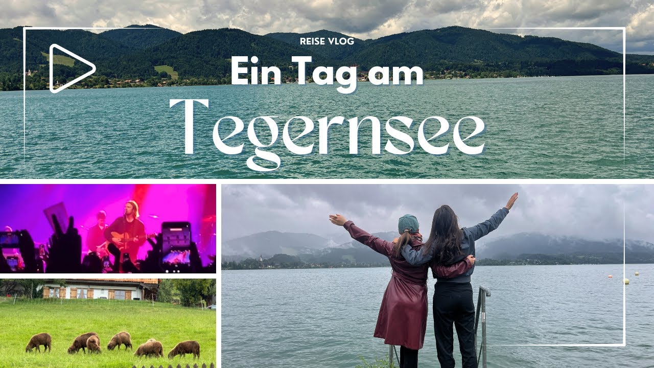 Tegernsee Vlog 🌿 | Spontane &Uuml;bernachtung & Finneas Konzert in M&uuml;nchen