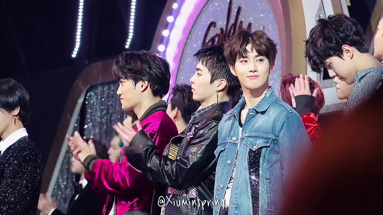 20180111 Golden Disc Awards EXO ending