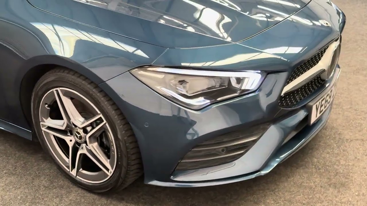 Mercedes CLA220D AMG LINE PREMIUM PLUS, HUGE SPEC IN RARE DENIM BLUE by MFL Sports & Prestige