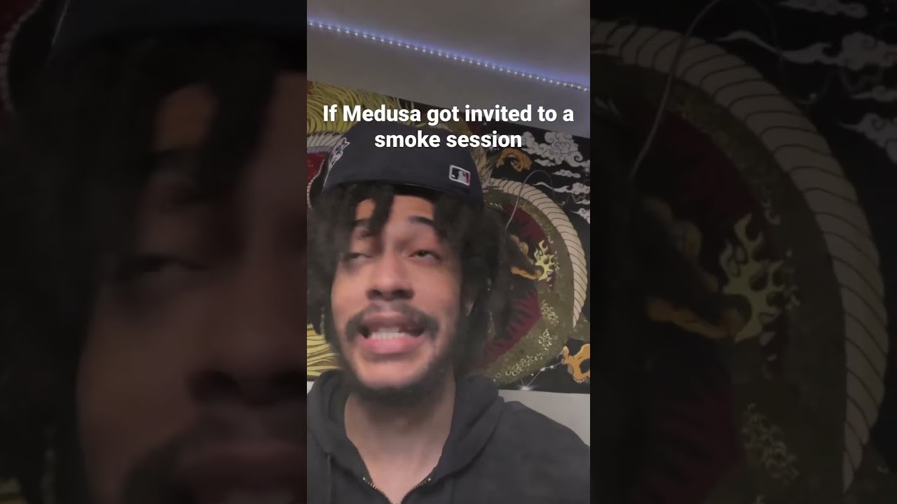 If Medusa got invited to a smoke session&hellip; #shorts
