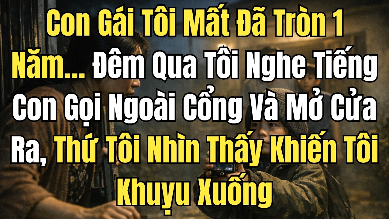 Con Gái Tôi Mất Đã Tròn 1 Năm… Đêm Qua Tôi Nghe Tiếng Con Gọi Ngoài Cổng | Chuyện Đời Lắng Đọng